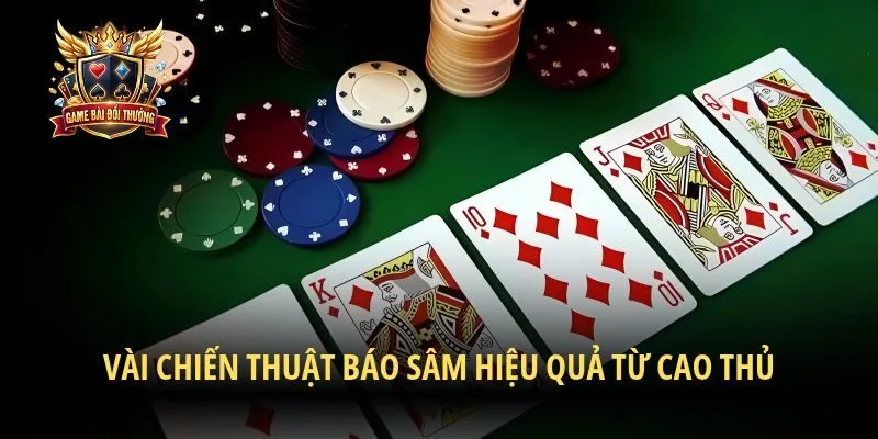 Vài chiến thuật báo sâm hiệu quả từ cao thủ
